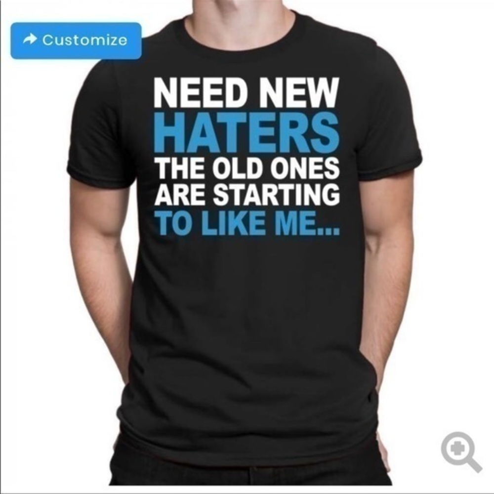 PRO TEE MEN’S BLACK SIZE XL NOVELTY TEE SHIRT